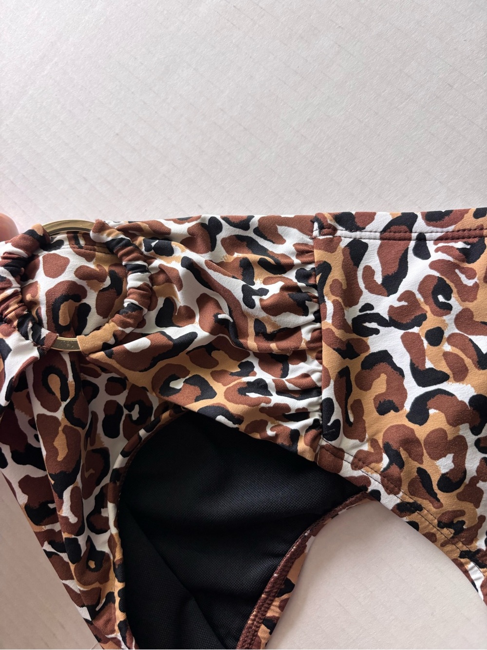 Lilly Pulitzer Valyn Animal Print High Rise Bikini Bottom Only Women’s 10 NWOT - Picture 11 of 12
